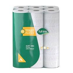 فول تایم دستمال توالت 4 لایه 24 رول